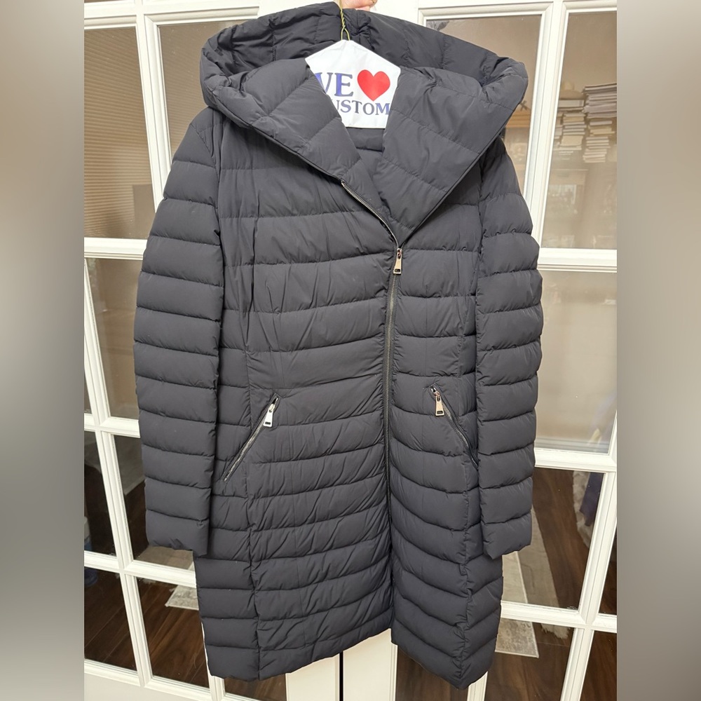 Moncler Long Jacket with Hoodie
